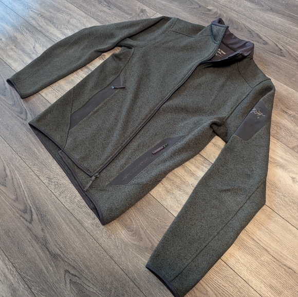 Arc'teryx Covert Cardigan Fleece Men's Medium Sweater - Picture 2 of 5